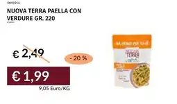 Prezzemolo e Vitale Nuova terra paella con verdure offerta