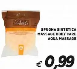 Coal Spugna sintetica massage body care AQUA MASSAGE offerta