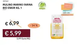 Prezzemolo e Vitale Mulino marino farina bio enkir offerta
