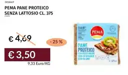 Prezzemolo e Vitale Pema pane proteico senza lattosio offerta