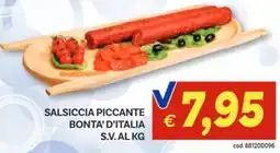 Vivo Supermercati Salsiccia piccante bonta' d'italia s.v. offerta