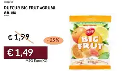 Prezzemolo e Vitale Dufour big frut agrumi offerta