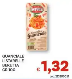Vivo Supermercati Guanciale listarelle BERETTA offerta
