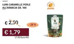 Prezzemolo e Vitale Lumi caramelle perle all'arancia offerta