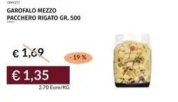 Prezzemolo e Vitale Garofalo mezzo pacchero rigato offerta
