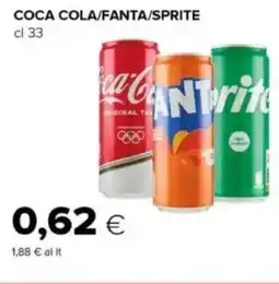 Oasi Coca cola/fanta/sprite offerta