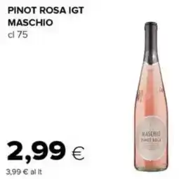 Oasi Pinot rosa igt MASCHIO offerta