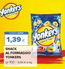 Oasi Snack al formaggio YONKERS offerta