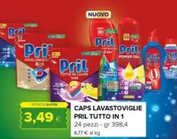 Oasi Caps lavastoviglie pril tutto in 1 offerta