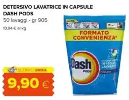 Oasi Detersivo lavatrice in capsule DASH PODS offerta