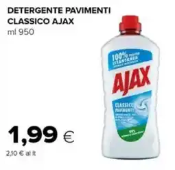 Oasi Detergente pavimenti classico AJAX offerta