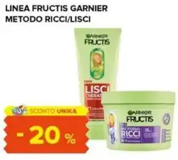 Oasi Linea fructis garnier metodo ricci/lisci offerta