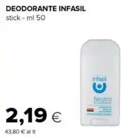 Oasi Deodorante INFASIL offerta