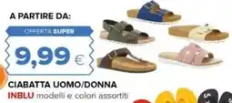 Oasi Ciabatta uomo/donna INBLU offerta