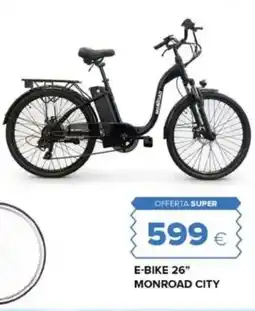 Oasi E-bike 26" MONROAD CITY offerta