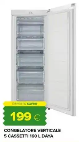 Oasi Congelatore verticale 5 cassetti DAYA offerta