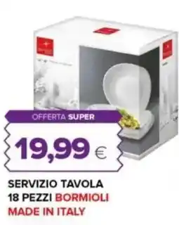 Oasi Servizio tavola 18 pezzi BORMIOLI offerta