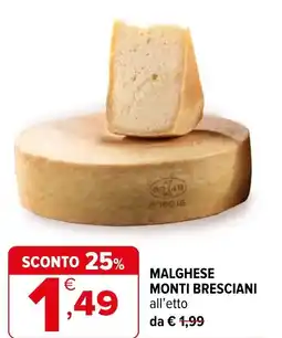 Iperal Malghese monti bresciani offerta
