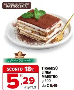 Iperal Tiramisù linea maestro offerta