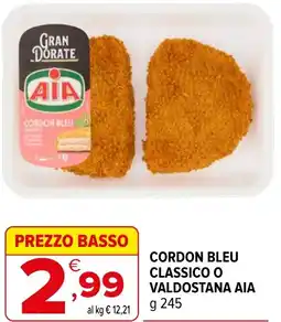 Iperal Cordon bleu classico o valdostana AIA offerta