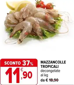 Iperal Mazzancolle tropicali offerta