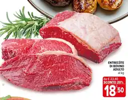 Iperal Entrecôte di bovino adulto offerta
