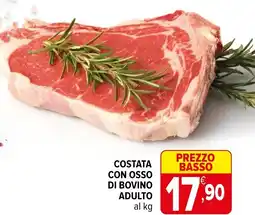 Iperal Costata con osso di bovino adulto offerta