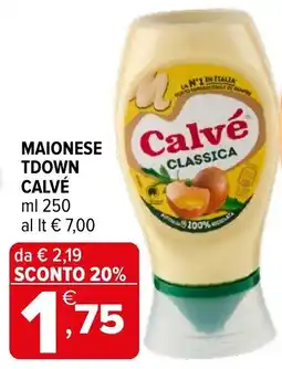 Iperal Maionese tdown CALVÉ offerta