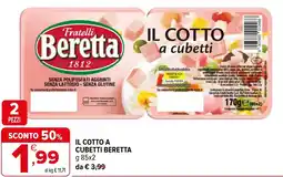 Iperal Il cotto a cubetti BERETTA offerta