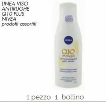 Spazio Conad Nivea Linea Viso Antirughe Q10 Plus offerta