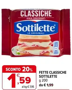 Iperal Fette classiche SOTTILETTE offerta