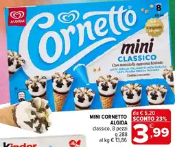 Iperal Mini cornetto ALGIDA offerta