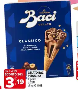 Iperal Gelato baci PERUGINA offerta