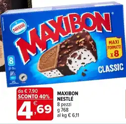 Iperal Maxibon NESTLÉ 8 pezzi offerta