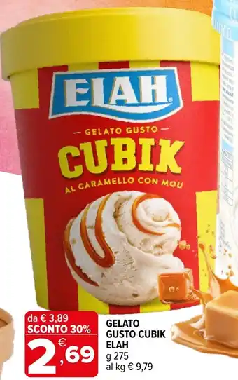 Gelato gusto cubik ELAH