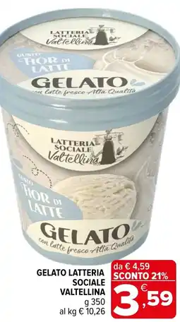 Iperal GelatoLATTERIA SOCIALE VALTELLINA offerta