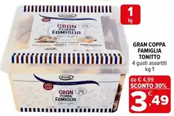 Iperal Gran coppa famiglia TONITTO offerta