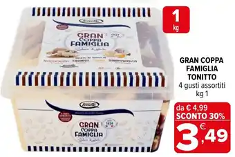 Iperal Gran coppa famiglia TONITTO offerta