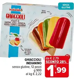 Iperal Ghiaccioli INDIANINO offerta