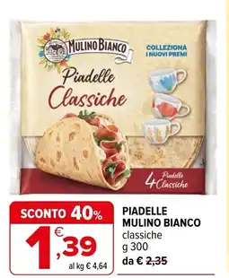 Iperal Piadelle MULINO BIANCO offerta
