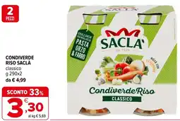 Iperal Condiverde riso SACLÀ offerta