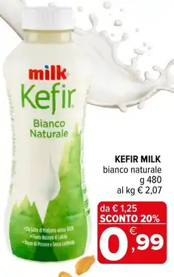 Iperal Kefir milk bianco naturale offerta