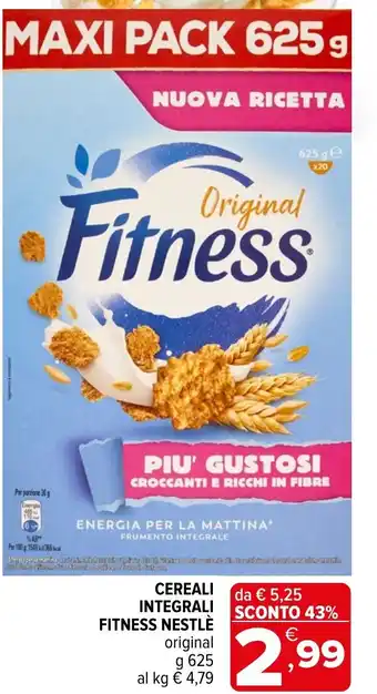 Iperal Cereali integrali fitness NESTLÈ offerta
