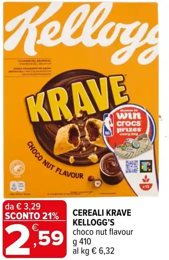 Iperal Cereali krave KELLOGG'S offerta