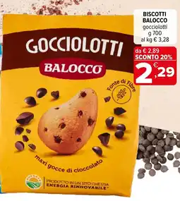 Iperal Biscotti BALOCCO offerta