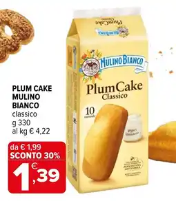 Iperal Plum cake MULINO BIANCO offerta
