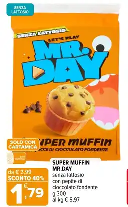 Iperal Super muffin MR.DAY offerta