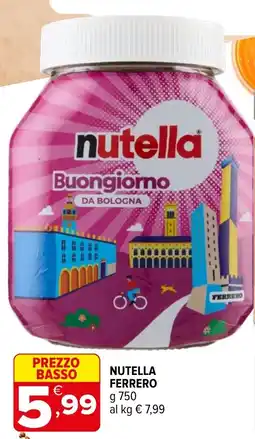 Iperal Nutella FERRERO offerta