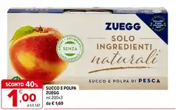Iperal Succo e polpa ZUEGG offerta