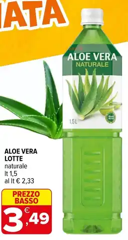 Iperal Aloe vera LOTTE offerta
